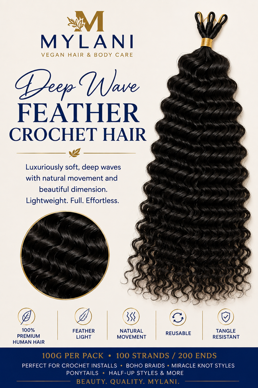 Mylani Feather Crochet Hair™ | 100% Human Hair
