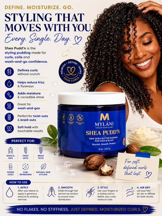 Shea Pudd'n Curl Defining Cream – Soft Hold, Zero Crunch
