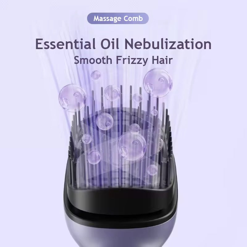 Essential Oil Nebulizing Scalp Massager
