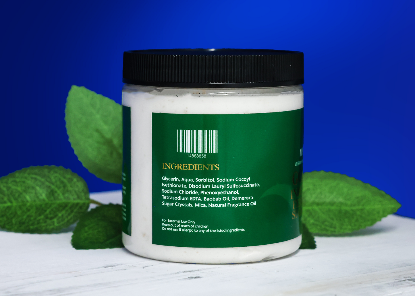 Golden Indulgence Sugar Body Scrub – Smooth, Polish & Glow