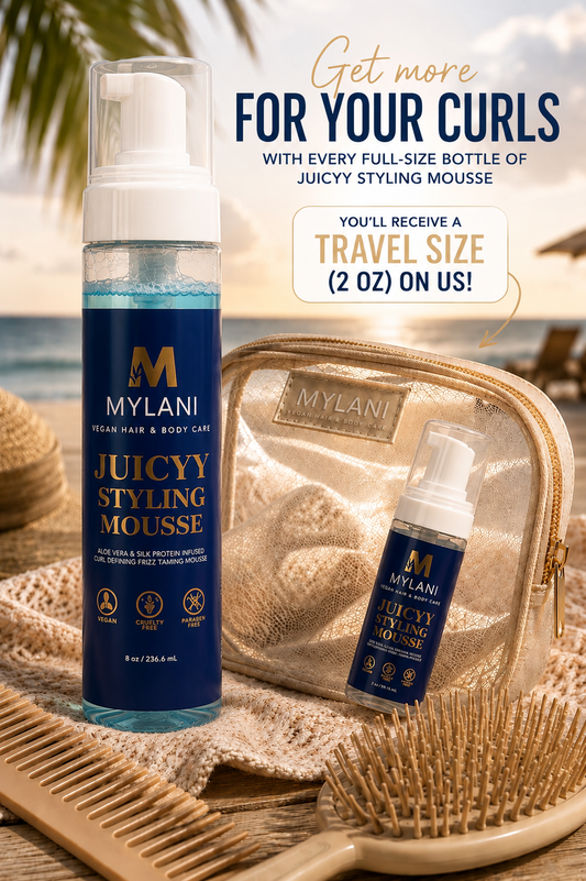 Juicyy Styling Mousse – Lightweight Hold, Defined Curls & Frizz Control