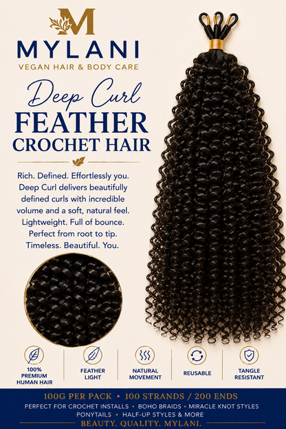 Mylani Feather Crochet Hair™ | 100% Human Hair