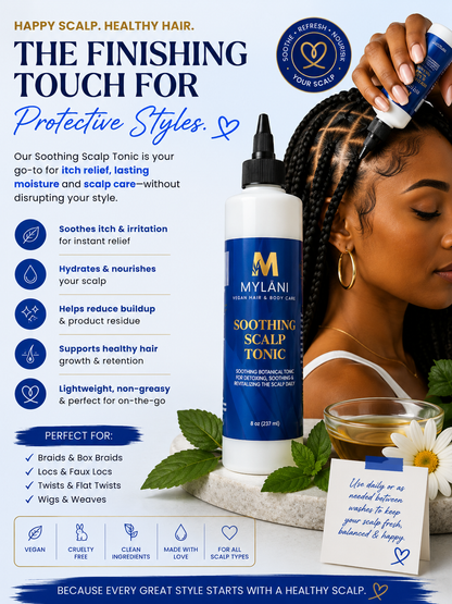 Soothing Scalp Tonic – Instant Relief for Dry & Irritated Scalp