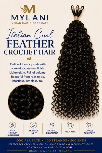Mylani Feather Crochet Hair™ | 100% Human Hair