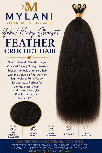 Mylani Feather Crochet Hair™ | 100% Human Hair