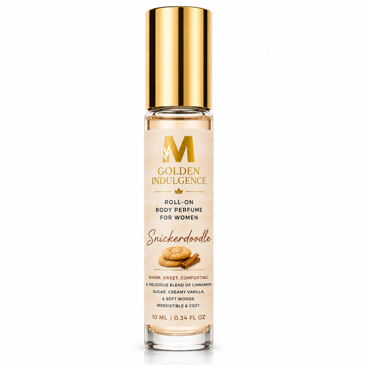 Golden Indulgence™ Roll-On Body Perfume Snickerdoodle