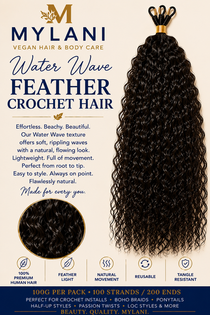 Mylani Feather Crochet Hair™ | 100% Human Hair