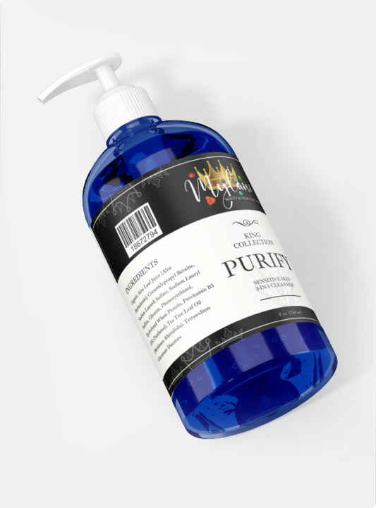 PURIFY Sensitive Skin hair and body cleanser